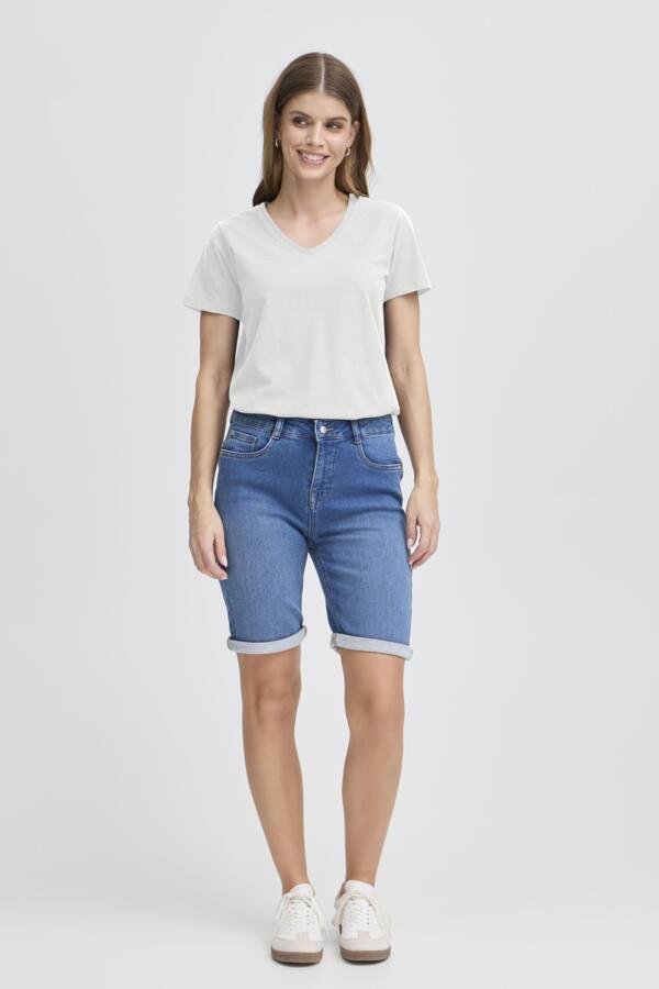Zashoulder V Neck Tee