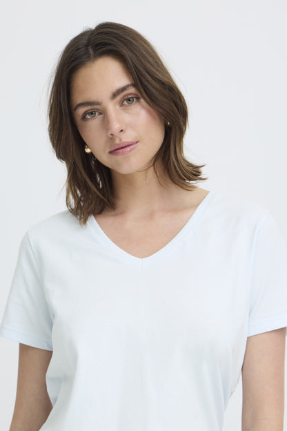 Zashoulder V Neck Tee
