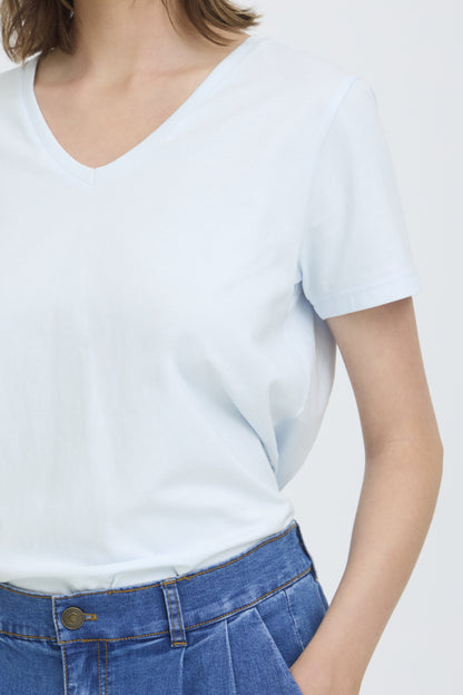 Zashoulder V Neck Tee