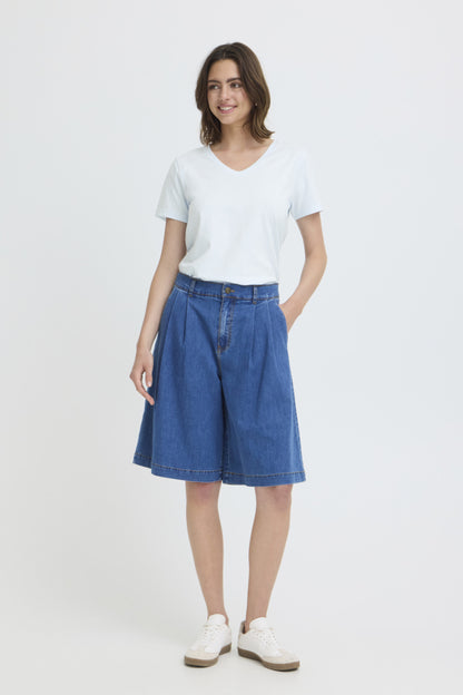 Zashoulder V Neck Tee