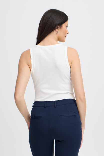 Sleeveless Rib Tank Top