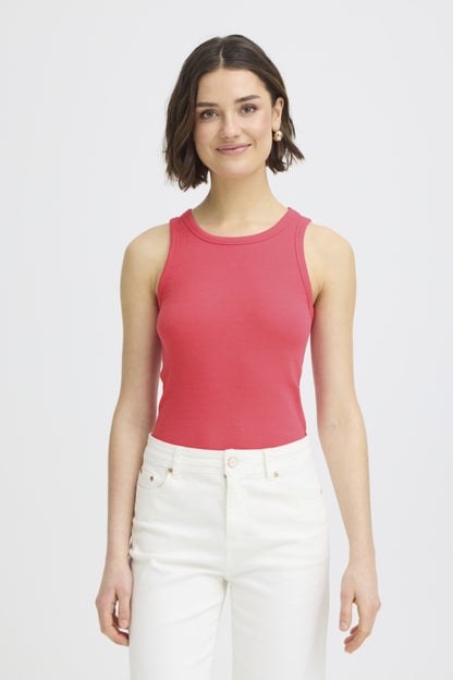 Sleeveless Rib Tank Top
