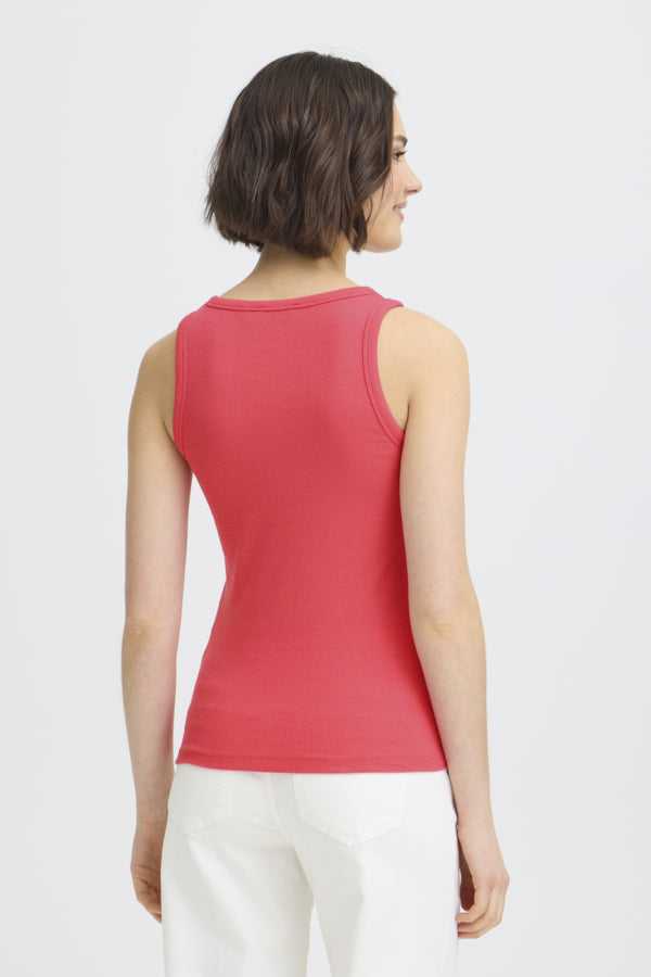 Sleeveless Rib Tank Top