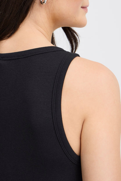 Sleeveless Rib Tank Top