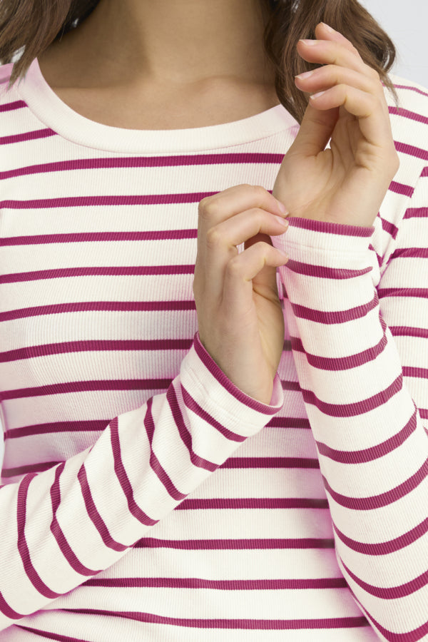 Stripe Long Sleeve Top