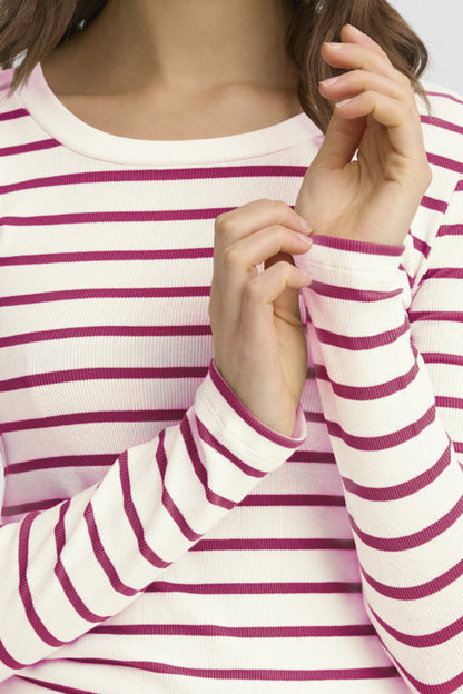 Stripe Long Sleeve Top