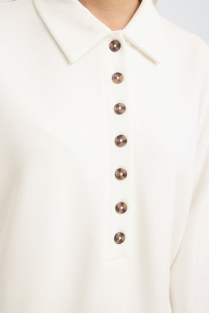 Aurora Pullover With Buttons