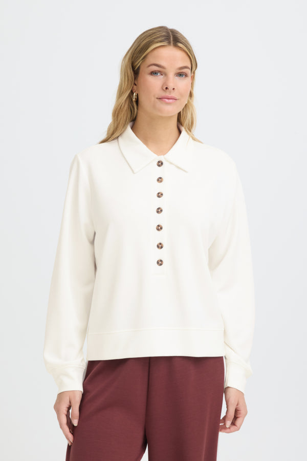 Aurora Pullover With Buttons