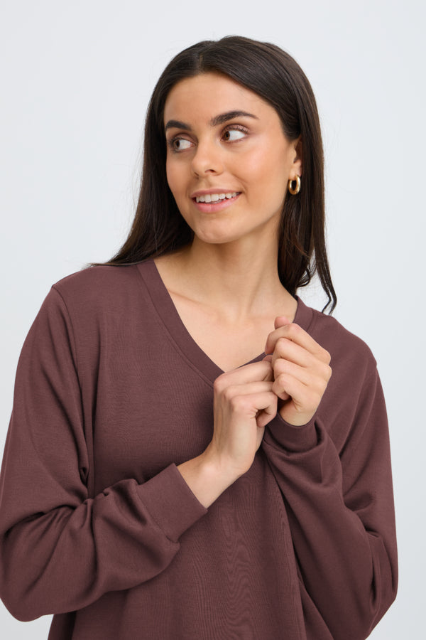 Aurora V Neck Pullover