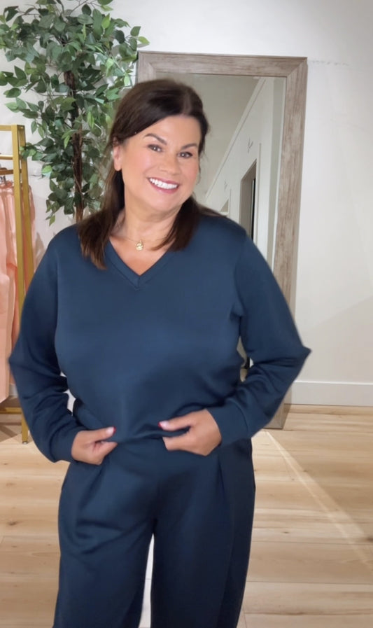 Aurora V Neck Pullover