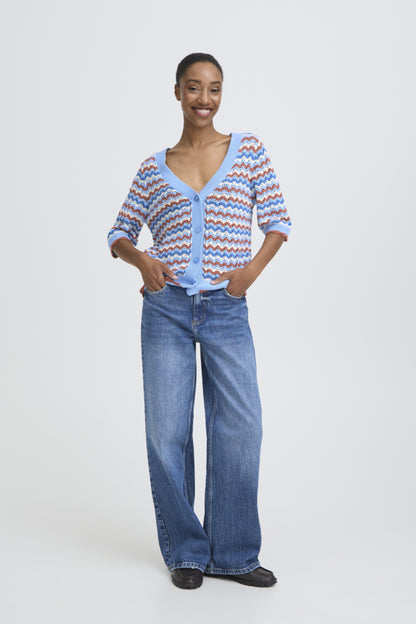 Nero Pointelle Cardigan