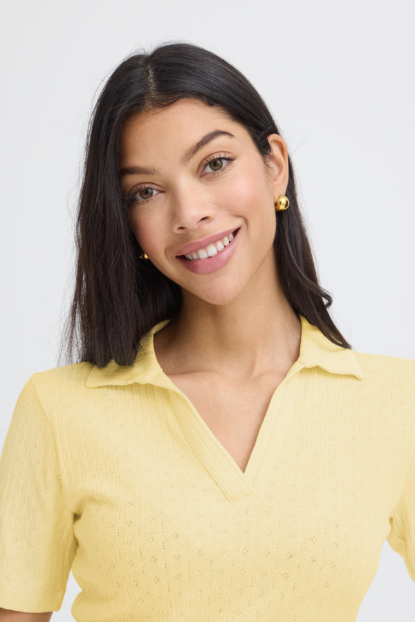 Saimi Polo Top
