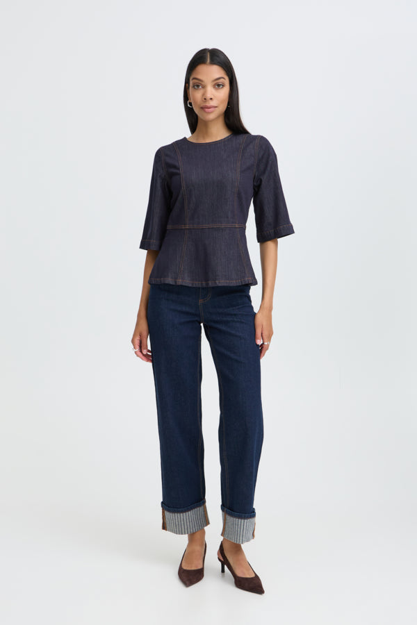 Kanea Peplum Top