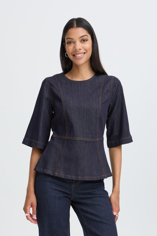Kanea Peplum Top