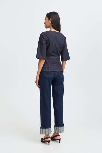Kanea Peplum Top