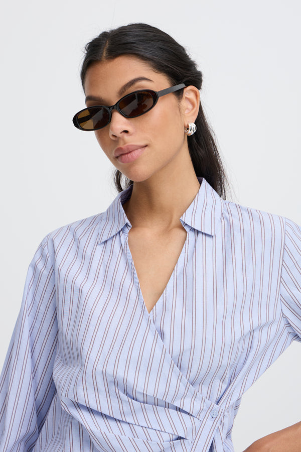 Hene Wrap Shirt