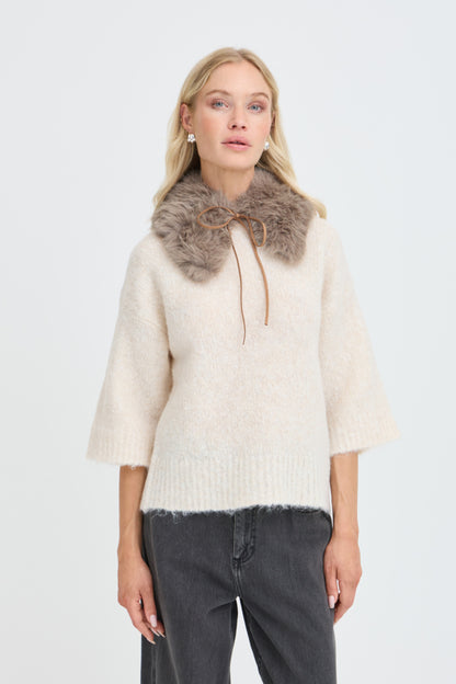 Vi Faux Fur Collar