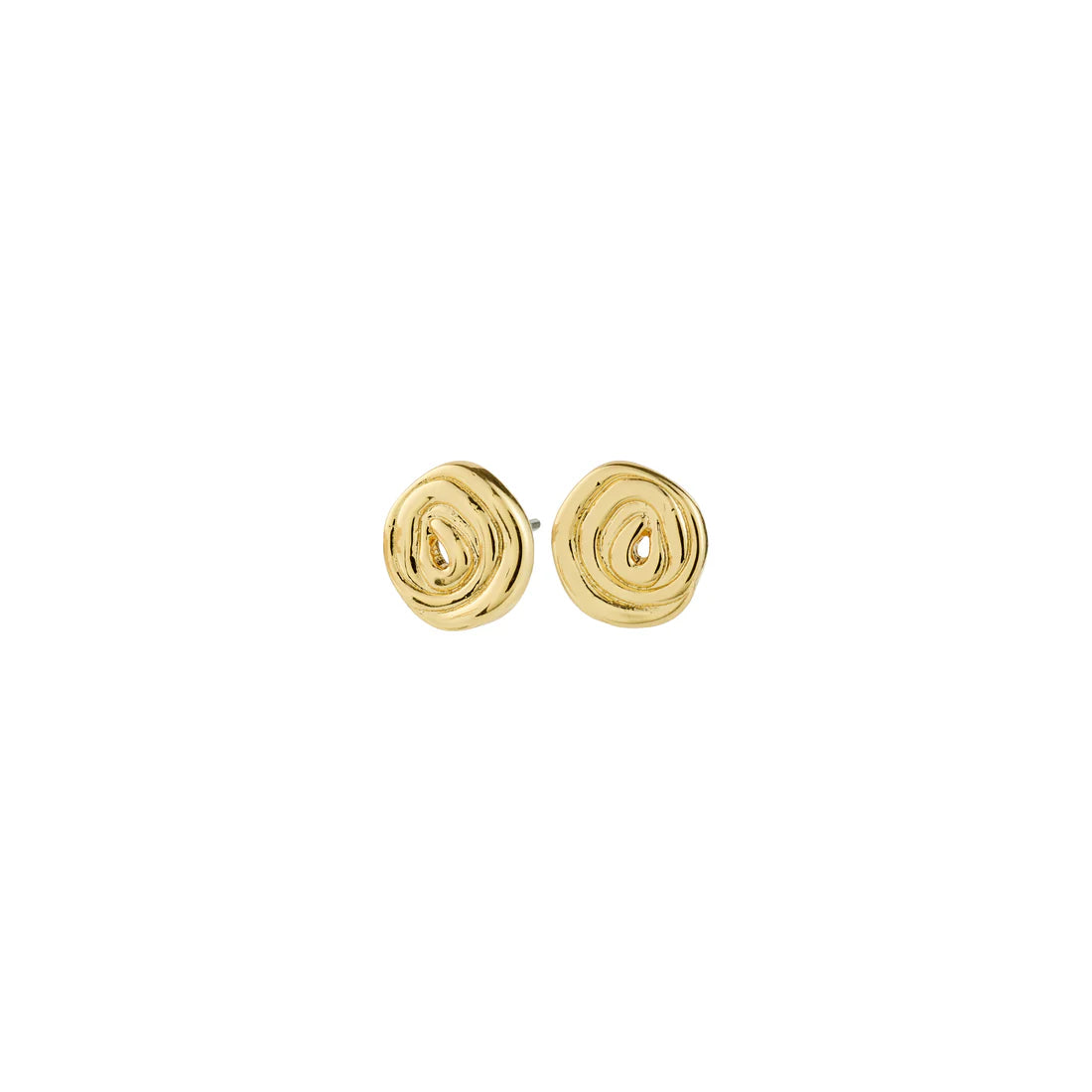 Air Recycled Spiral Stud Earrings