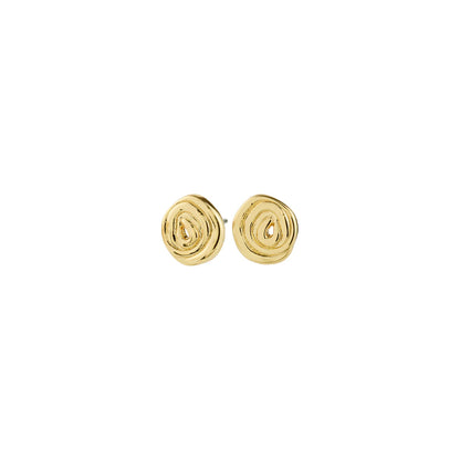 Air Recycled Spiral Stud Earrings