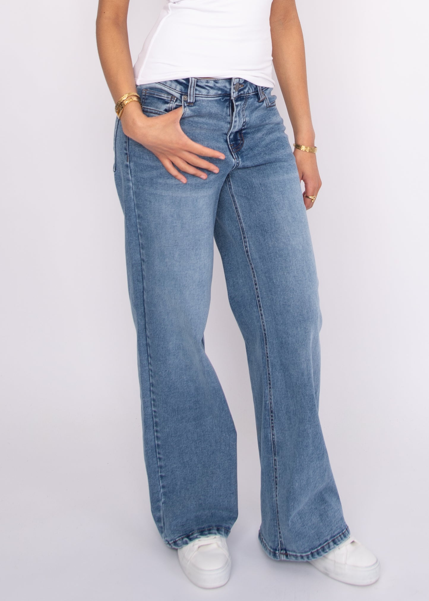 Brooklyn Mid Rise Jeans
