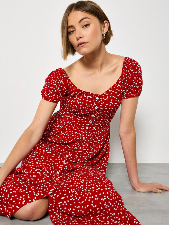 Mini Heart Mini Dress