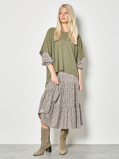 Waffle Knit Top