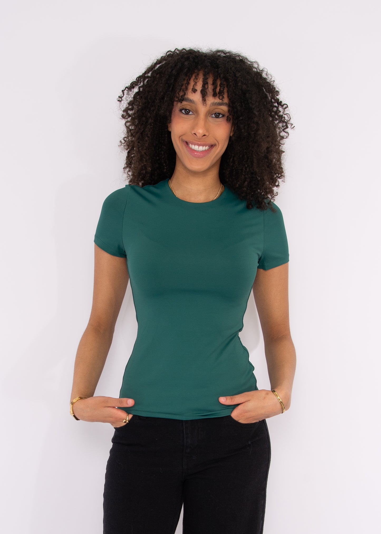 Roxi Crew Short Sleeve Top