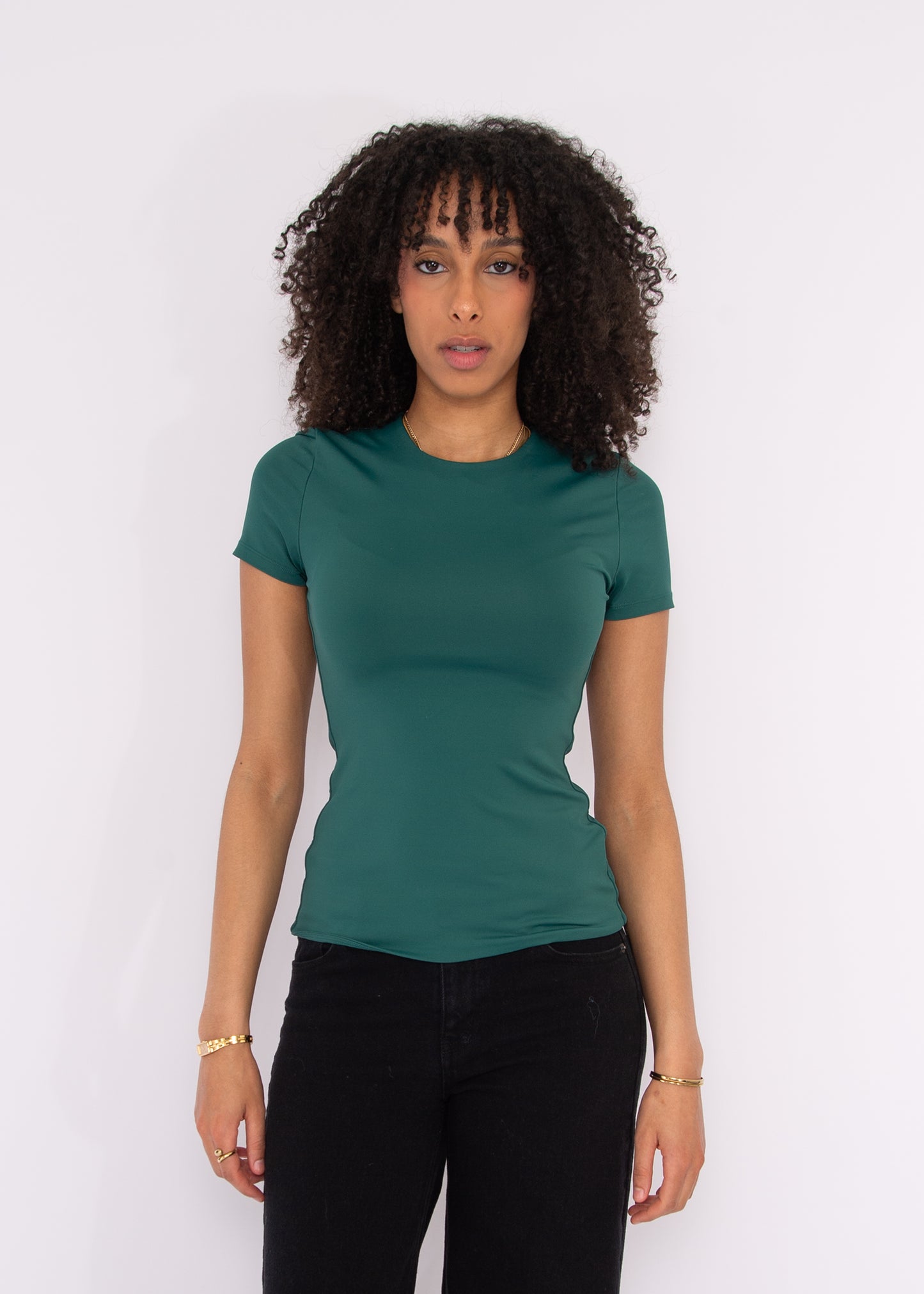 Roxi Crew Short Sleeve Top