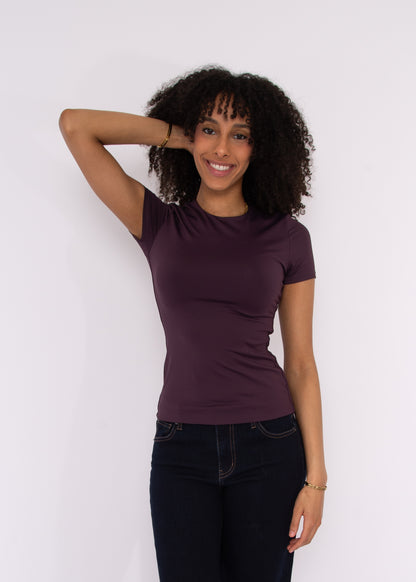 Roxi Crew Short Sleeve Top