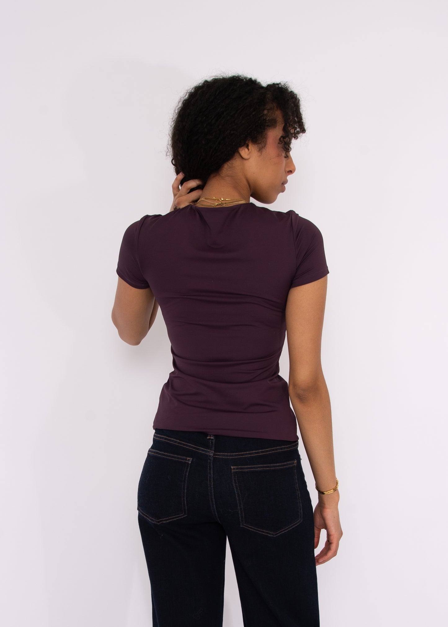 Roxi Crew Short Sleeve Top