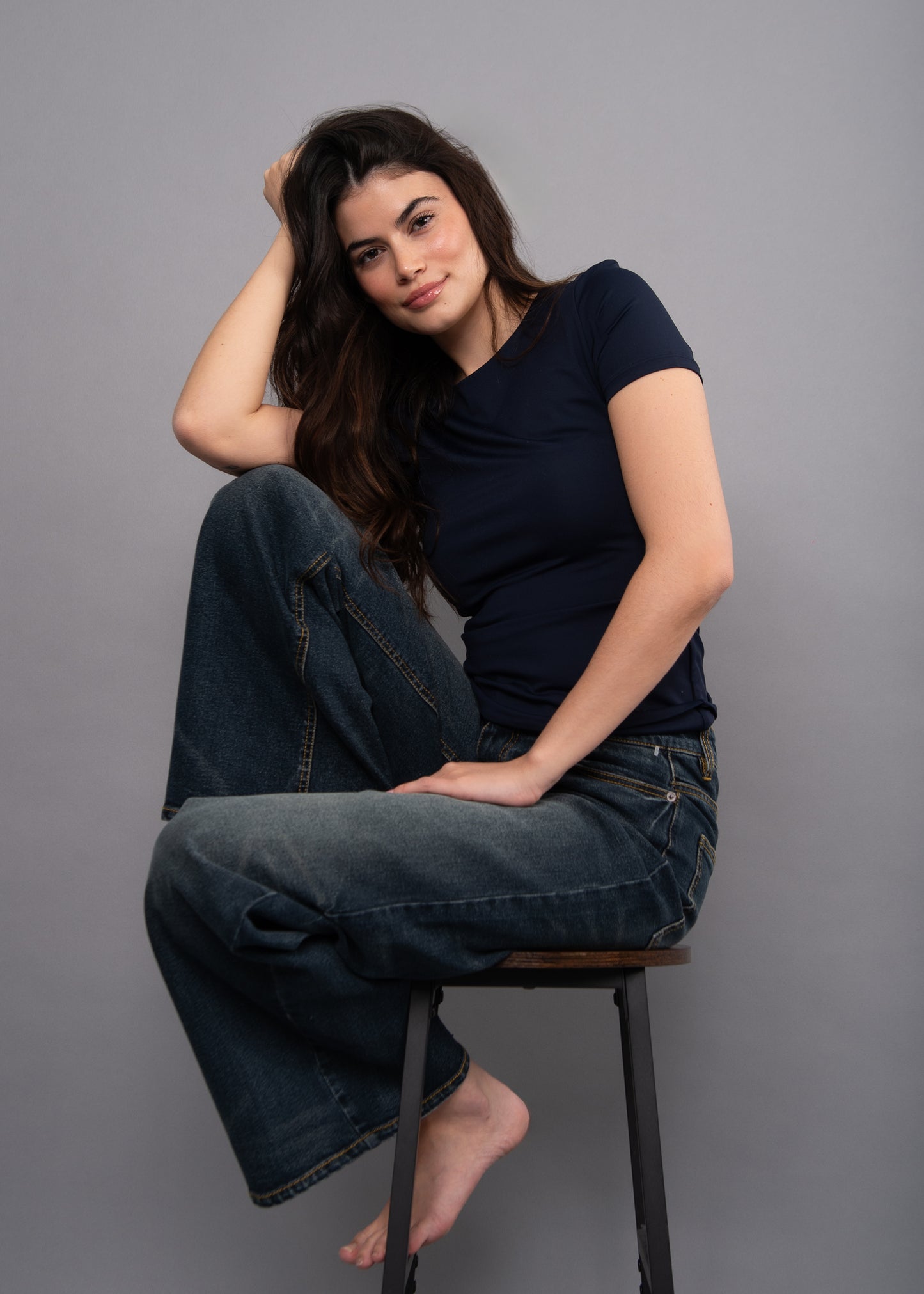 Roxi Crew Short Sleeve Top