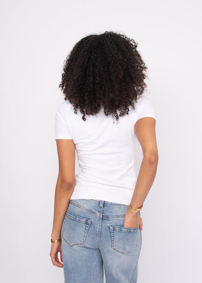 Valenna Deep V Neck Top