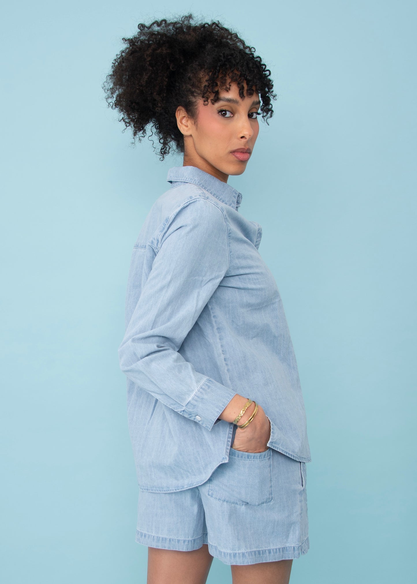 Sherlyn Denim Shirt