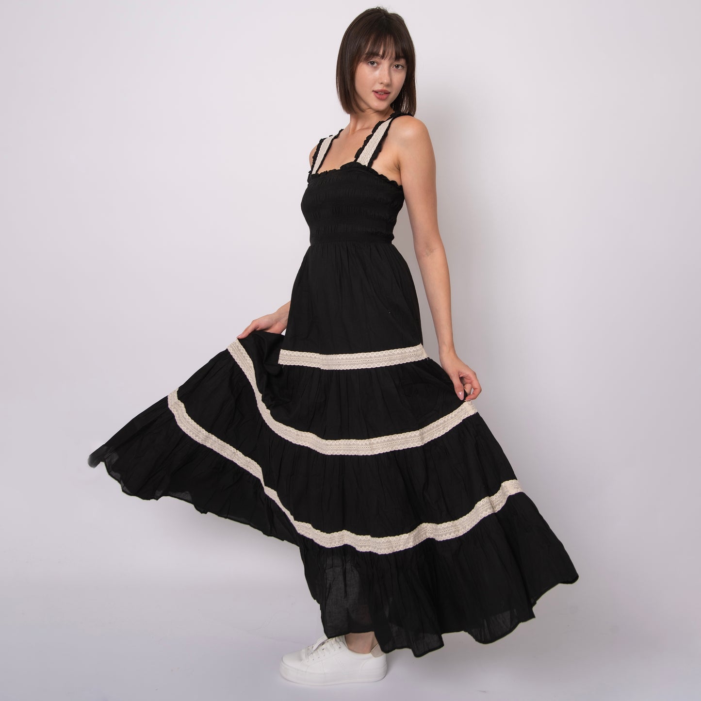 Ari Voile Tier Dress