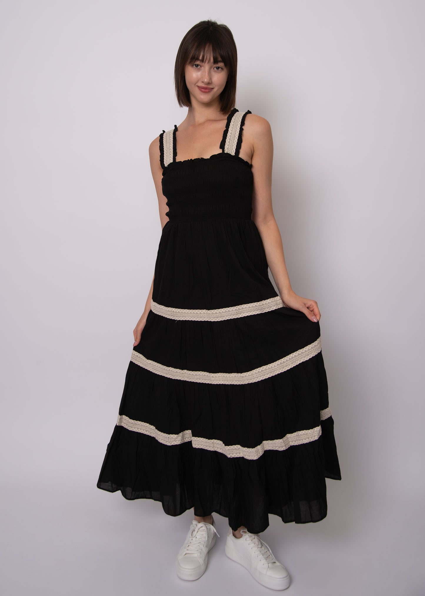Ari Voile Tier Dress