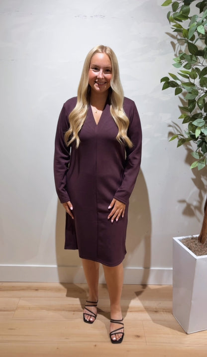 Pusti V Neck Dress