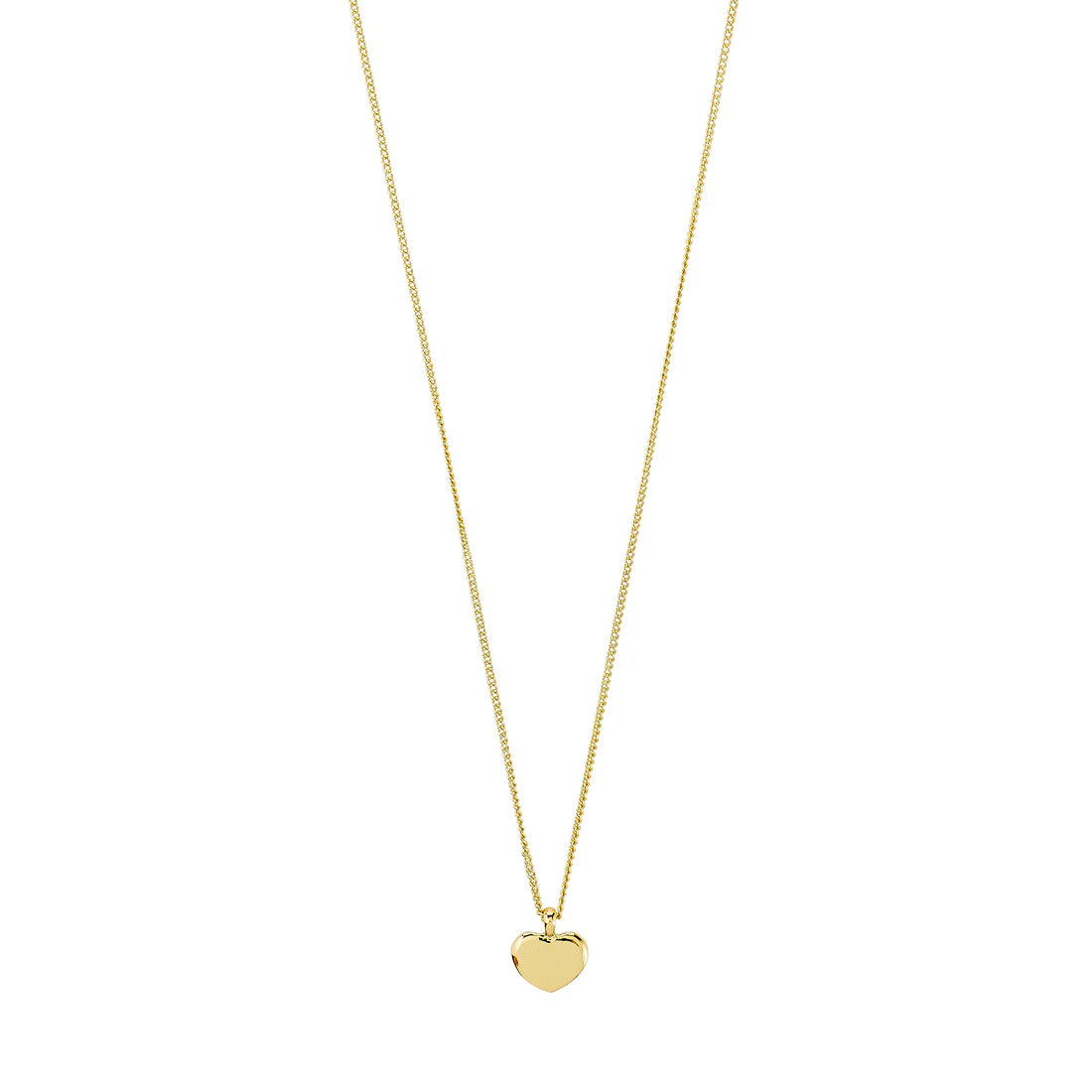 Arin Recycled Heart Charm Necklace