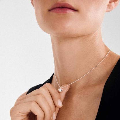 Arin Recycled Heart Charm Necklace