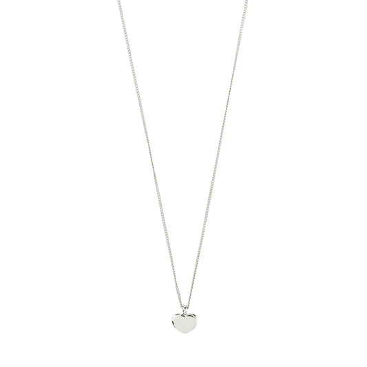 Arin Recycled Heart Charm Necklace