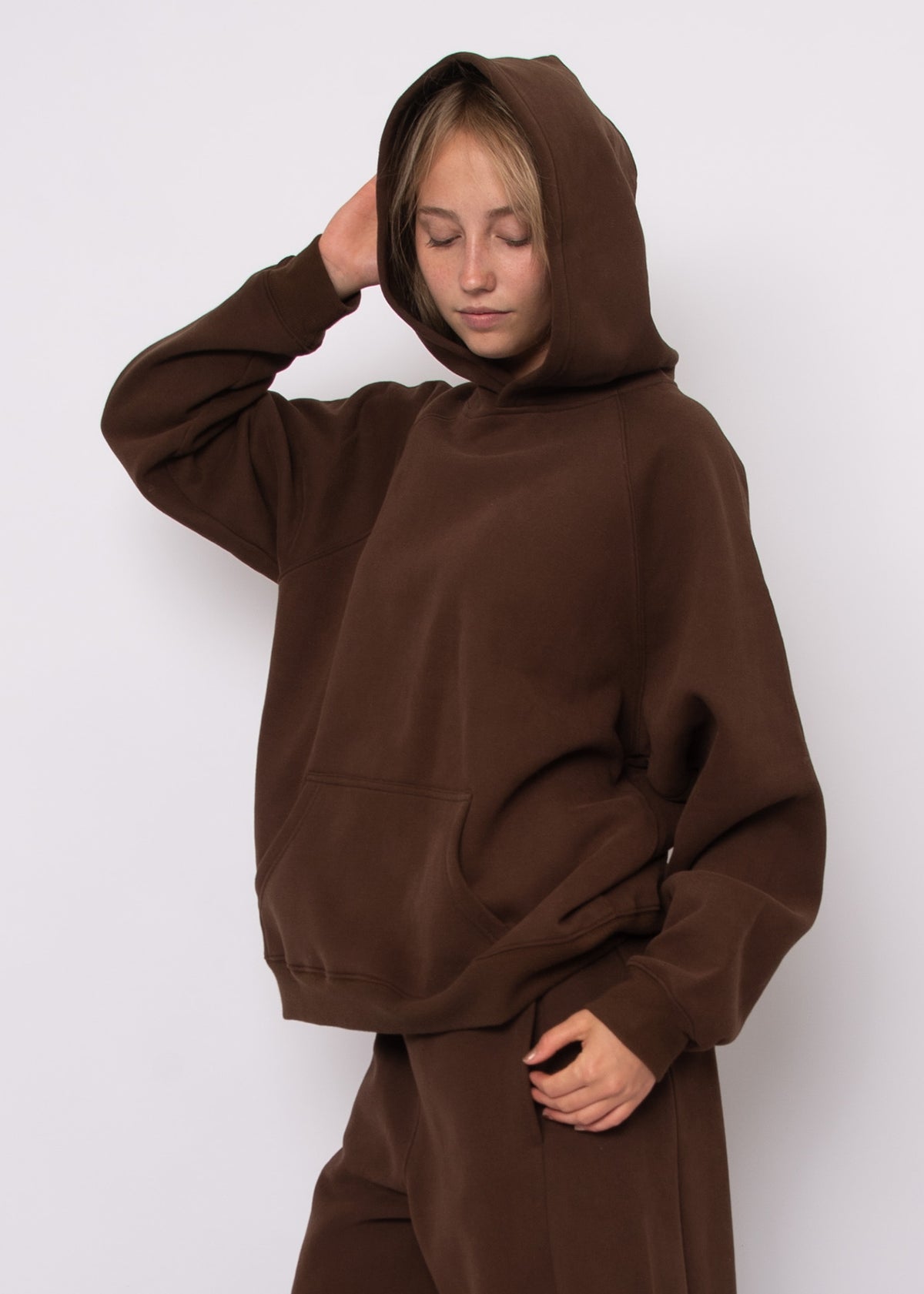 Hilla Fleece Hooded Sweatshirt