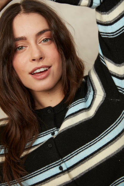 Iolanta Crew Neck Cardigan