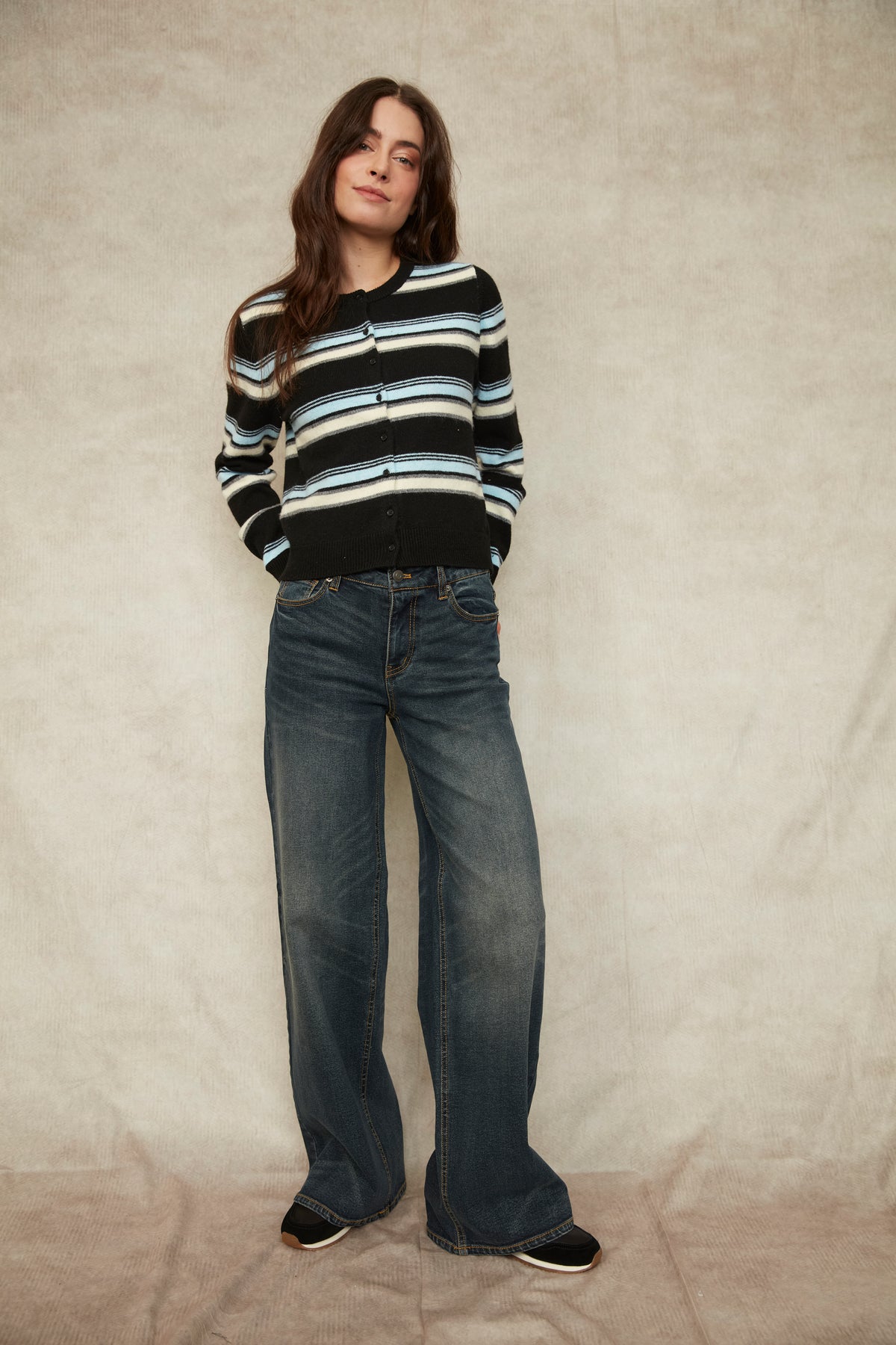 Iolanta Crew Neck Cardigan