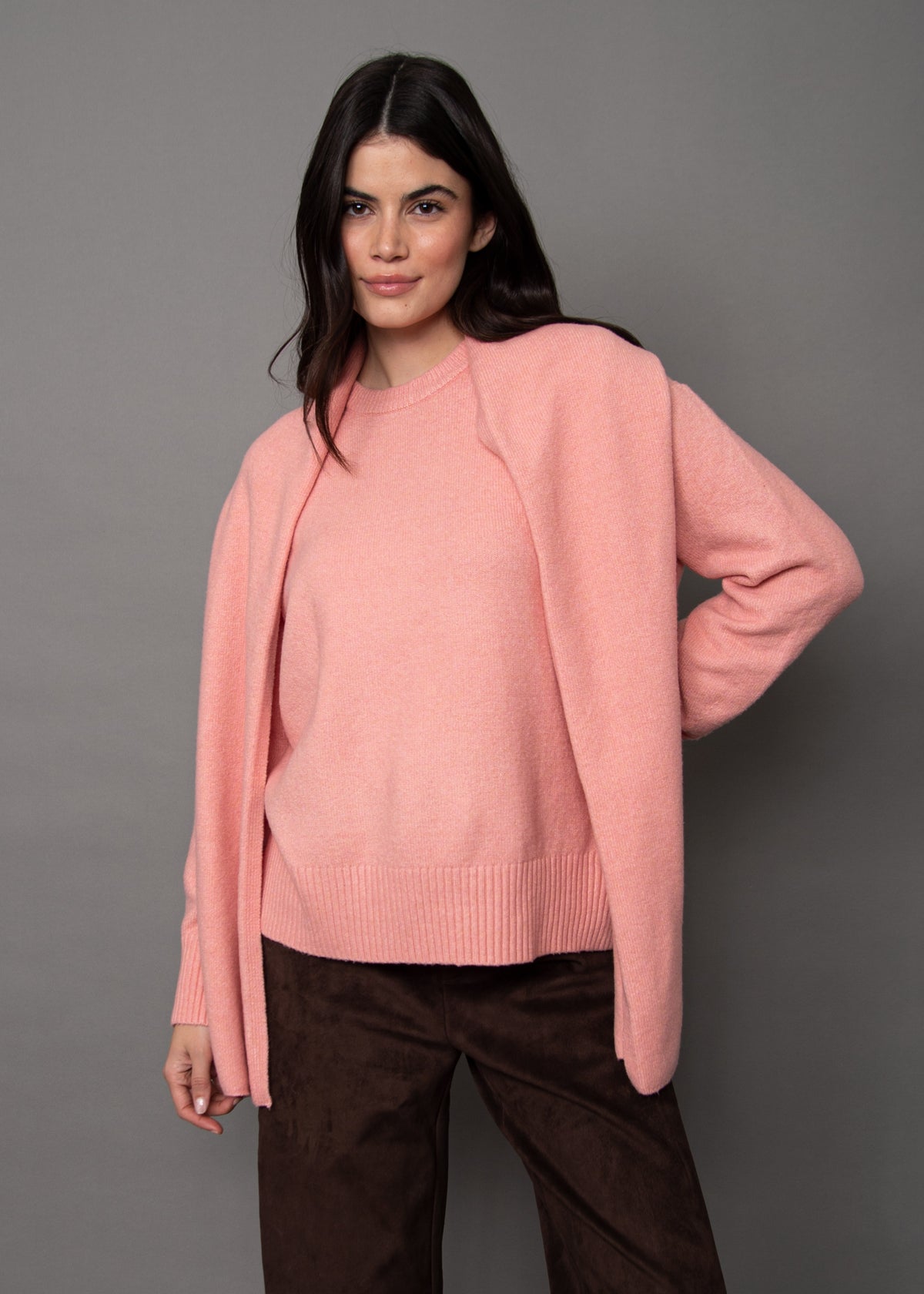 Waverly Pullover With Scarf