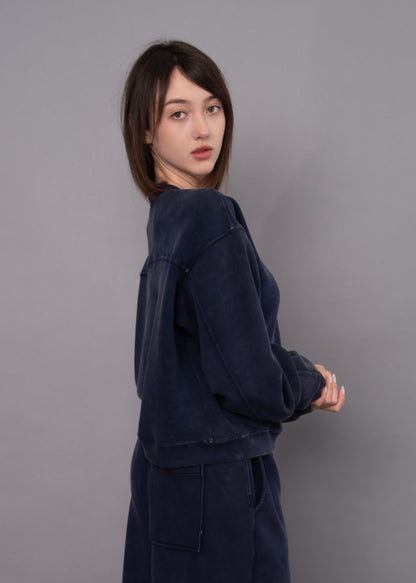 Beatrice Mineral Wash Pullover