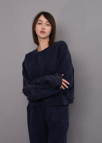 Beatrice Mineral Wash Pullover