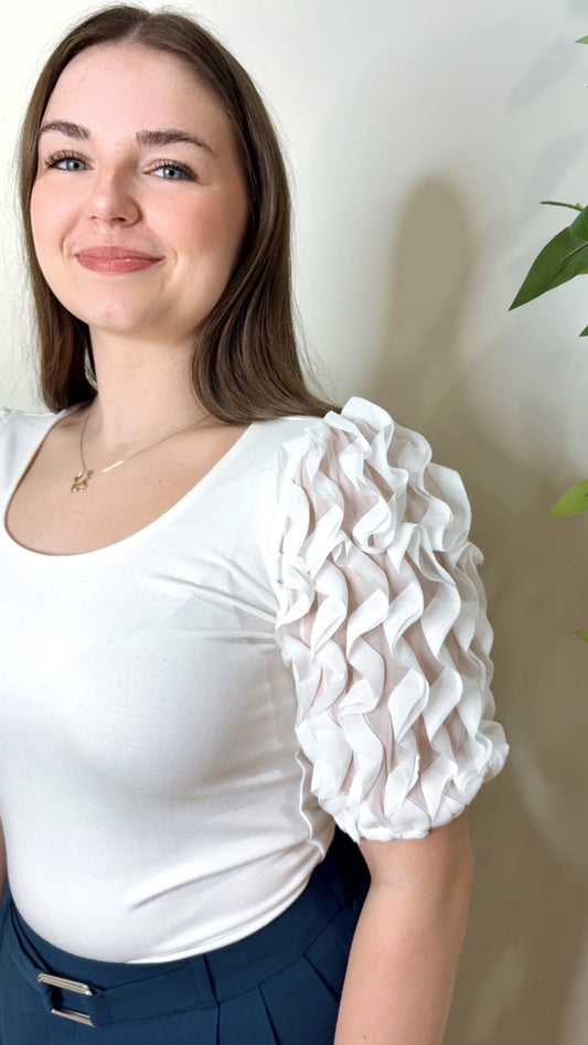 Lindsay Frill Top