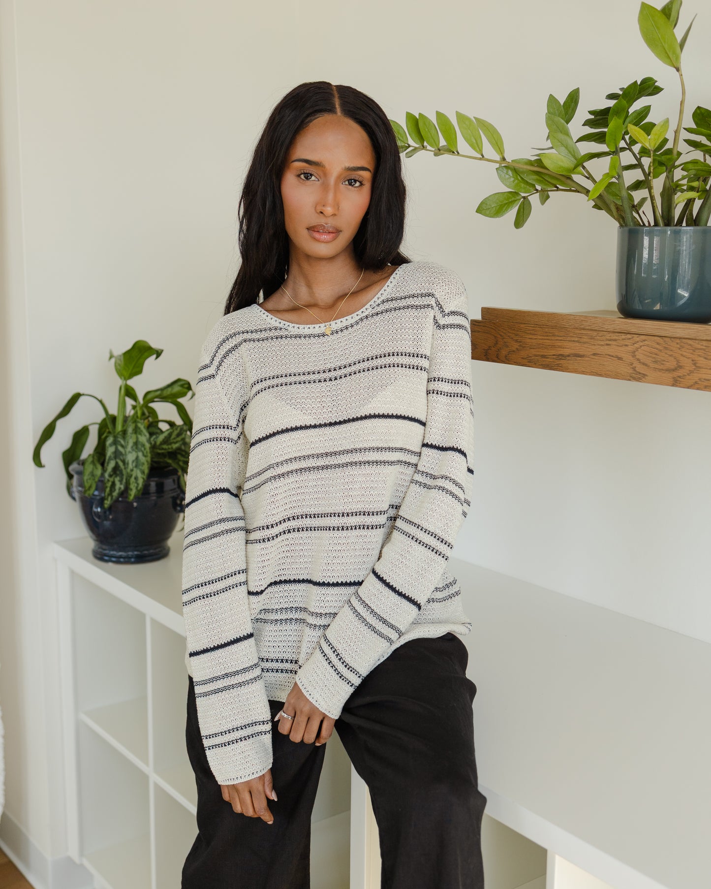 Coastal Stripe Pullover