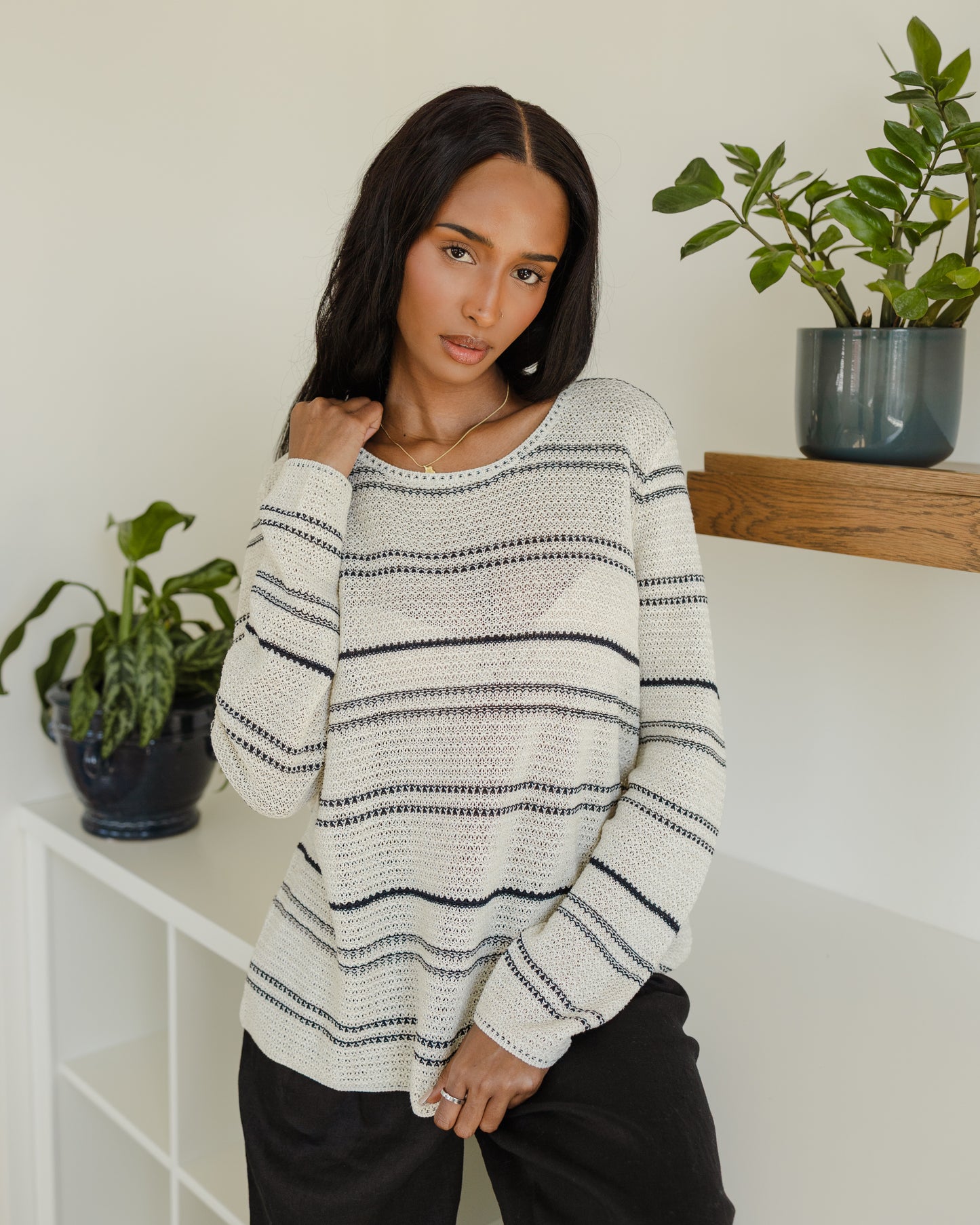 Coastal Stripe Pullover