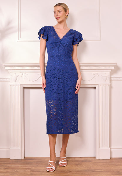 Nice Lace Midi Dress