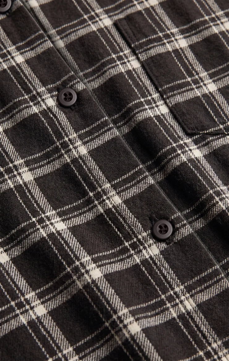 River Plaid Button Up Shirt